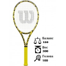Теннисная ракетка Wilson Ultra 100 V3.0 Minions Edition 